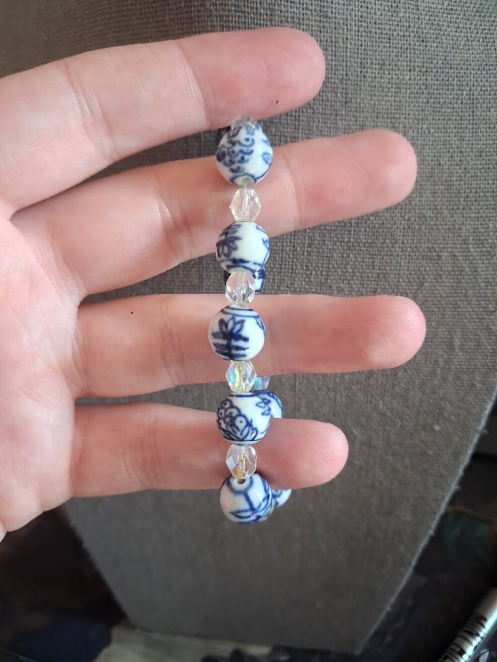 Stretchy Asian style bracelet